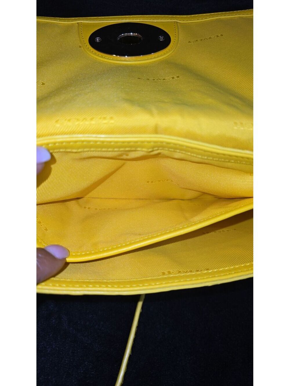 78. Coach 2015 Crosstown Crossbody In Embossed Python Leather - Picture 8 of 8